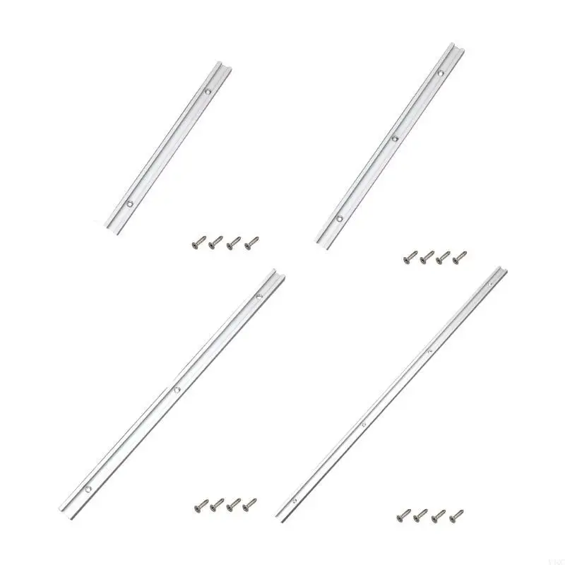 Aluminium T-Slot Track Miter Jig Tool T-track Slide For Woodworking Router Y4QC