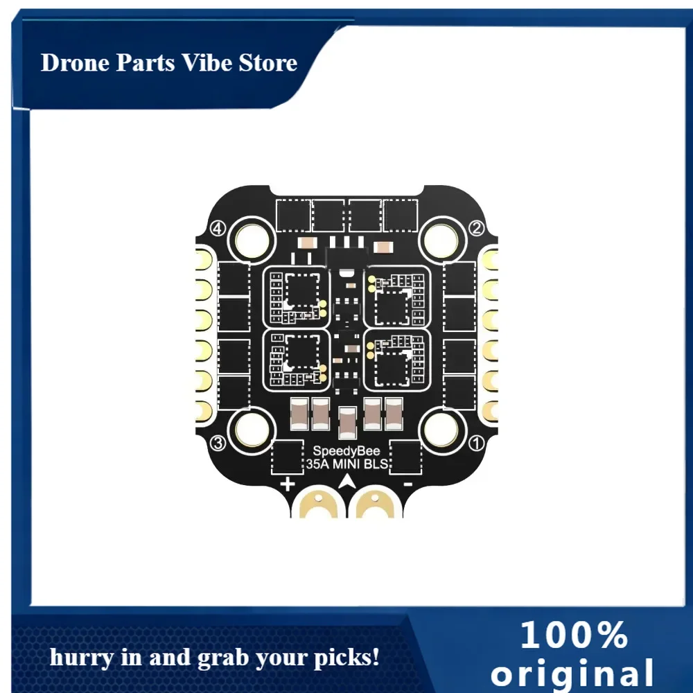 APSpeedyBee F405 Mini BLS 35A 20x20MM Stack/Flytower 3-6S LiPo Barometer/OSD/Bluetooth/BLHeli_S 4INQ ESC For FPV Racing Drone