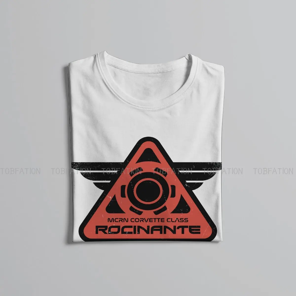 The Expanse The Rocinante Spaceship Tshirt Vintage Grunge Men\'s Tshirts Tops Loose Cotton Crewneck T Shirt