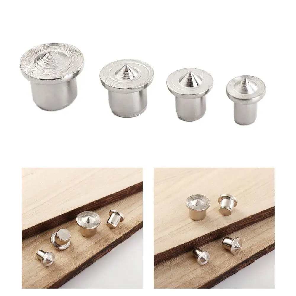 Accessories Roundwood Panel Furniture Positioning Woodworking Joint Alignment Pin Wood Pin Locator Wooden Dowel Center Punch