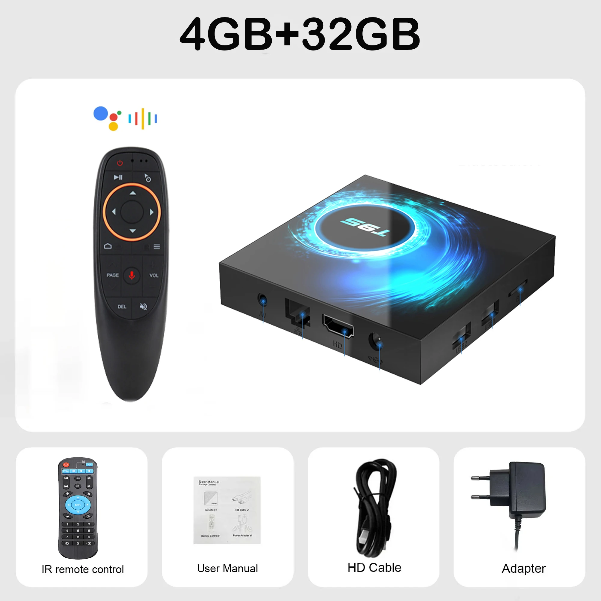Android16 Smart TV Box T95 8GB 256GB Allwinnerh616Media Player Netflix Google Assistant BT6.0 Wifi 5G 8K Very Fast Set Top Box image 3