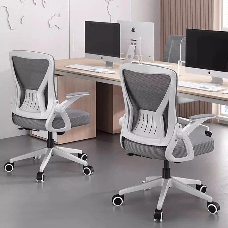ZBedroom Chair Dining Posture Correction Cheap Gamer Anime Rolling Desk Saddle Leather Relax Comfortable Youth Furniture LuxuryZ