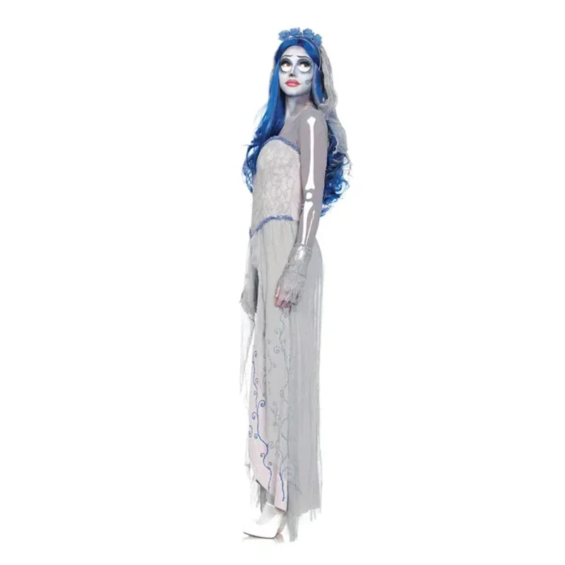 Costumi da diavolo cosplay in maschera femminile Costumi da diavolo Fantasma cadavere Abiti da sposa Abiti da donna spaventosi da vampiro strega