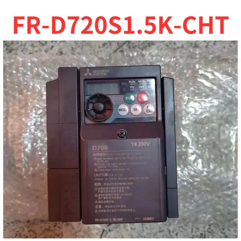 

Second-hand FR-D720S1.5K-CHT inverter tested OK