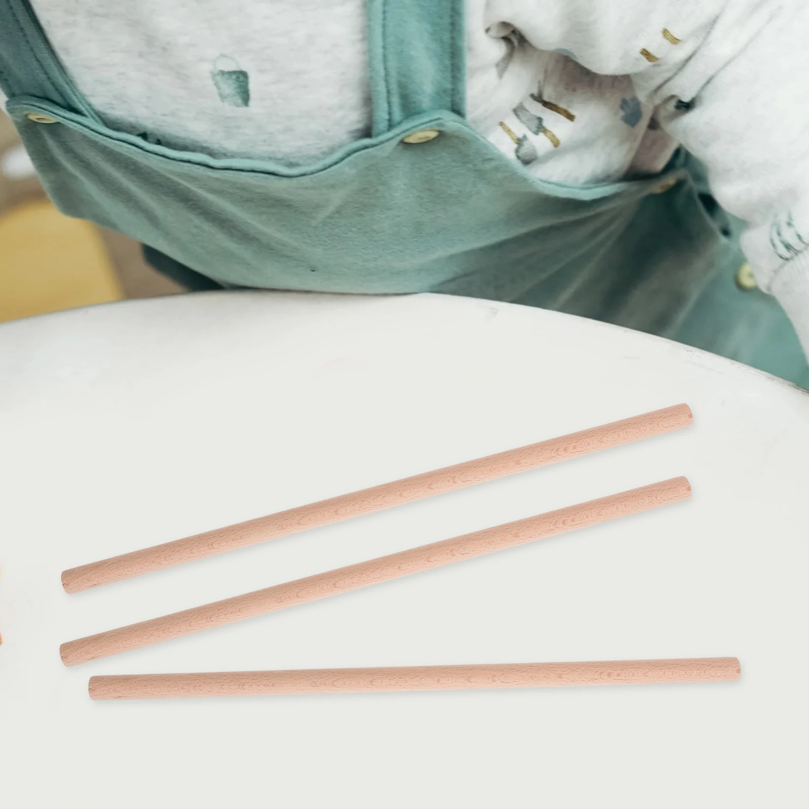 

10 Pcs Toy Music Rhythm Stick Child Toys for Toddlers Baby Wooden Children DIY Percussion Sticks