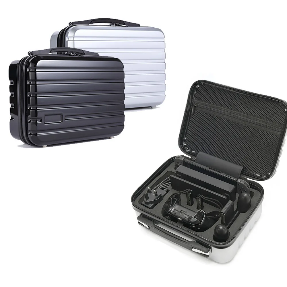 

TOP Quality Switch OLED Game Console Handbag Hard Suitcase Travel Carrying Case Compatible Nintendo Switch Game Accessories Bag
