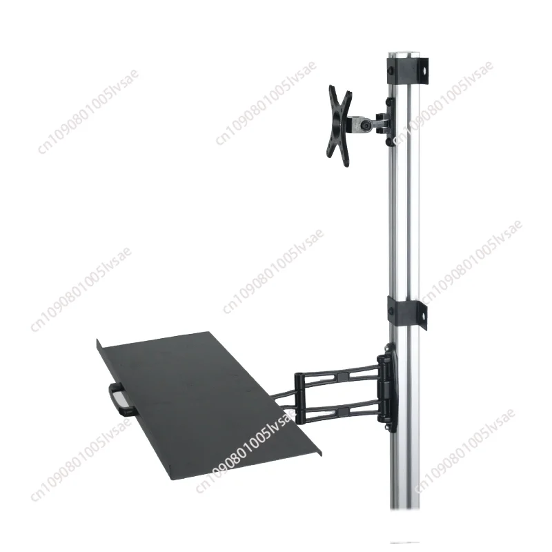 

Aluminum Keyboard Mouse Tray Rotary Holder Wall Mounted Keyboard Stand Bracket For Simracing MOD Racing Game Simulator