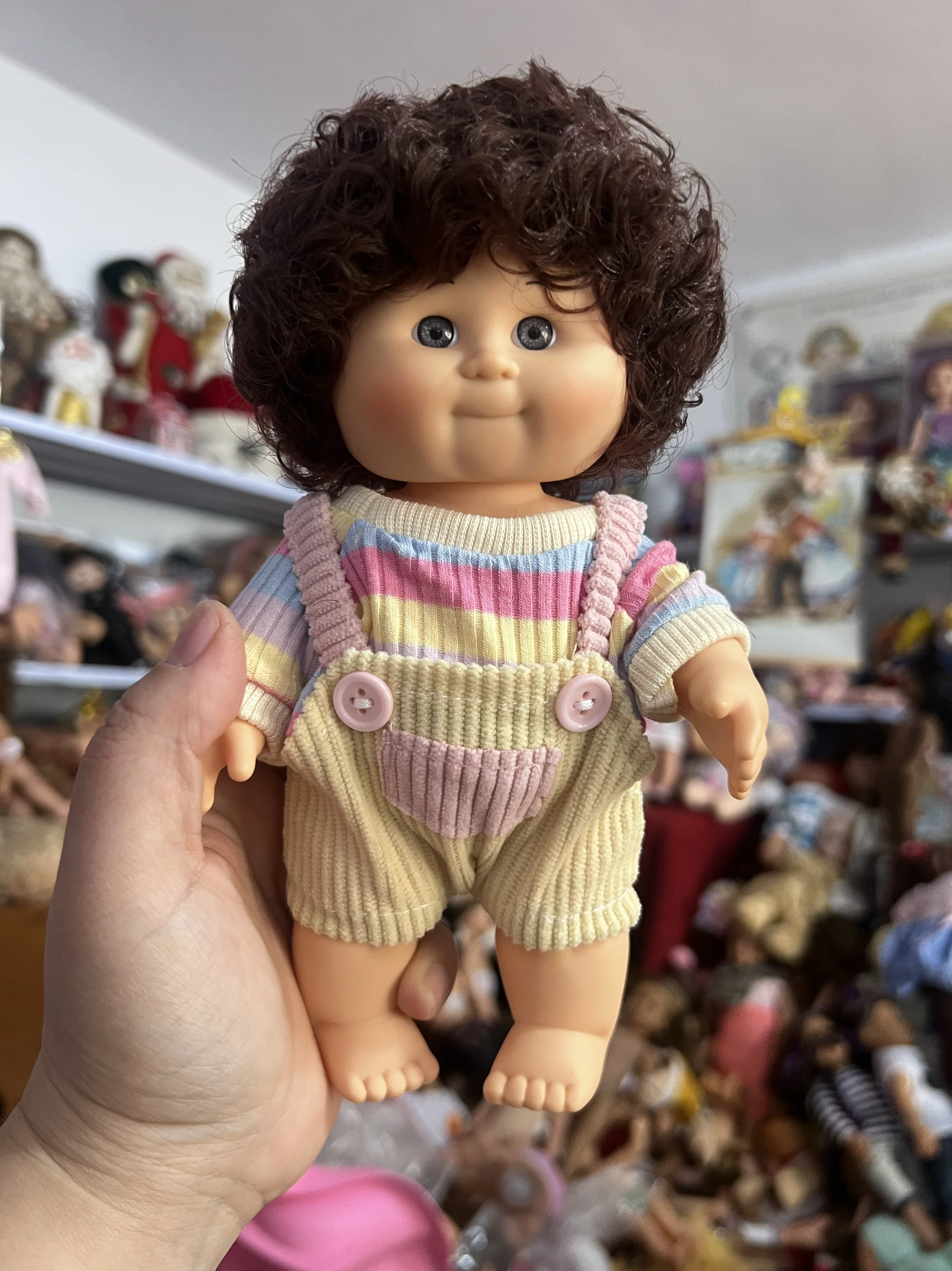 

Cute Cabbage Patch Doll Toy Vintage Doll Toy Dress Up Dolls Collection Security Doll Toy Girls Gift
