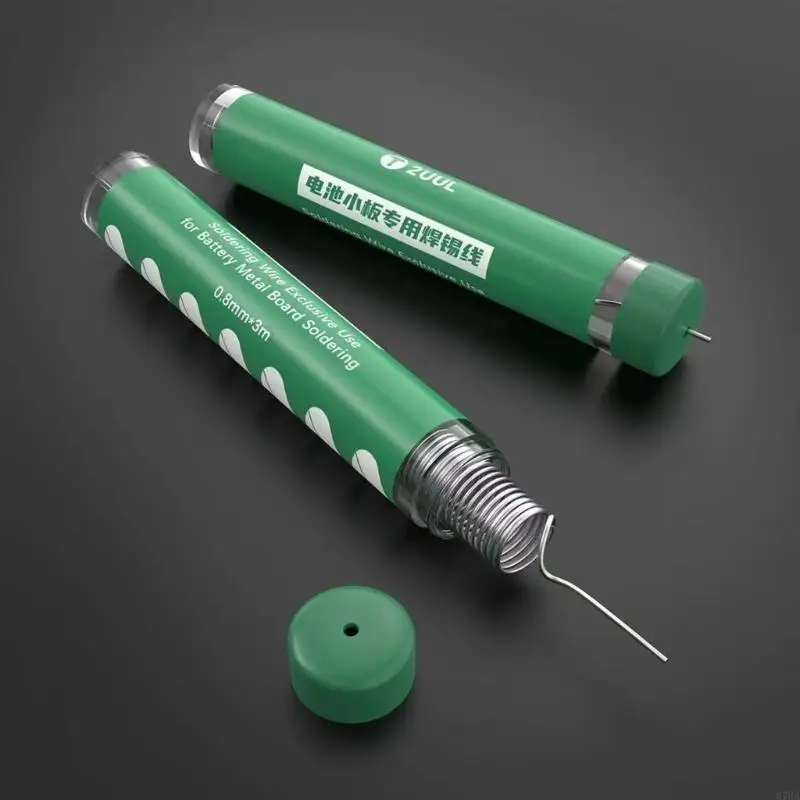 Soldeerdraad 300 0,8 mm voor telefoonbord metalen bordreparatie geen plekken nodig 87ha