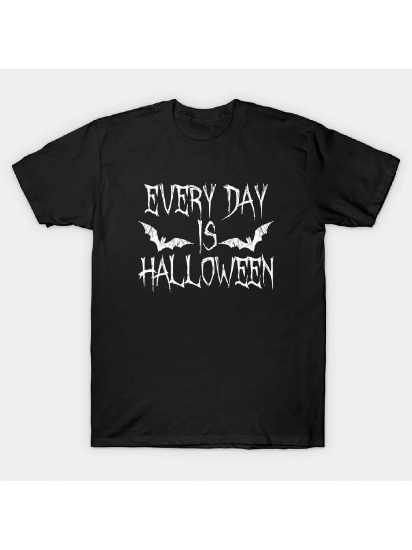 

Every day is Halloween fun men's cotton short-sleeved printed t-shirt soft cotton comfort for Easter