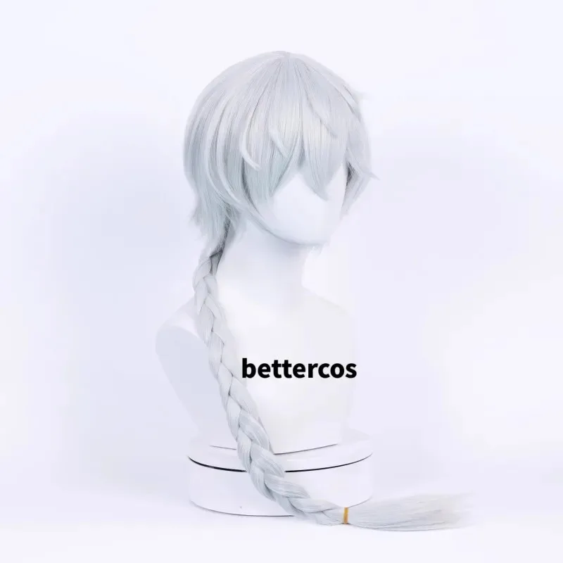 2025 11 니콜라이 고골 코스프레 신작 애니메이션 시즌 4 땋은 내열성 합성 머리 가발 + 가발 모자