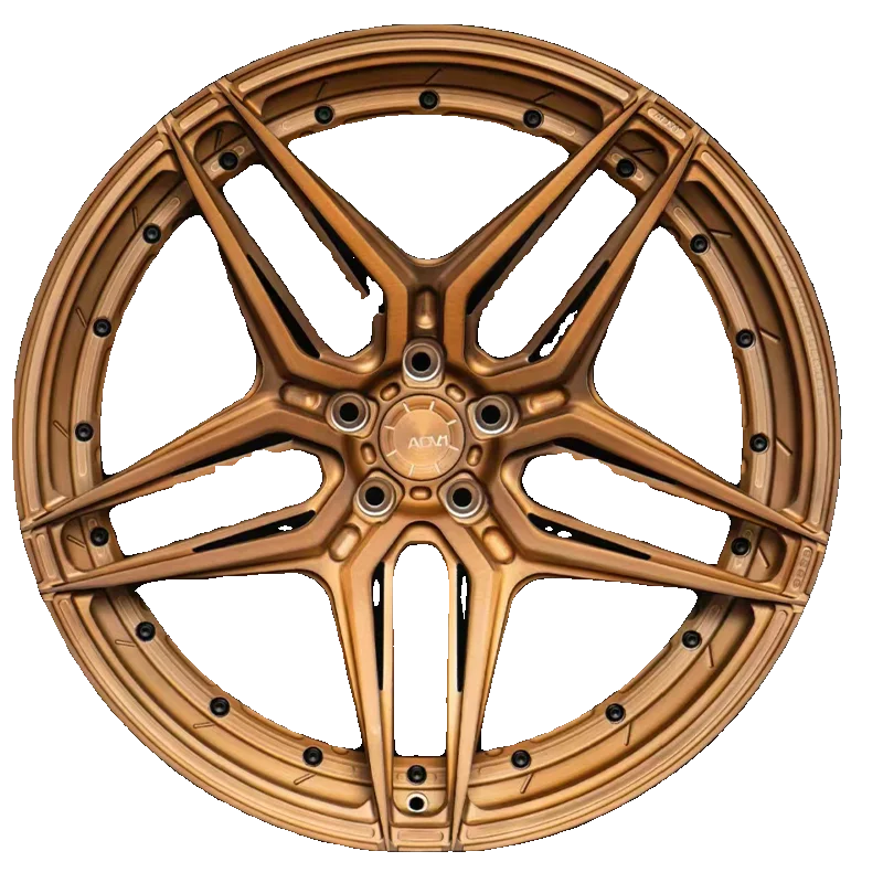 Roda de carro multi-raios de cubo giratório de liga forjada de 18-19 polegadas para 5 3 5 7 séries TT A4 E C-Class Accord