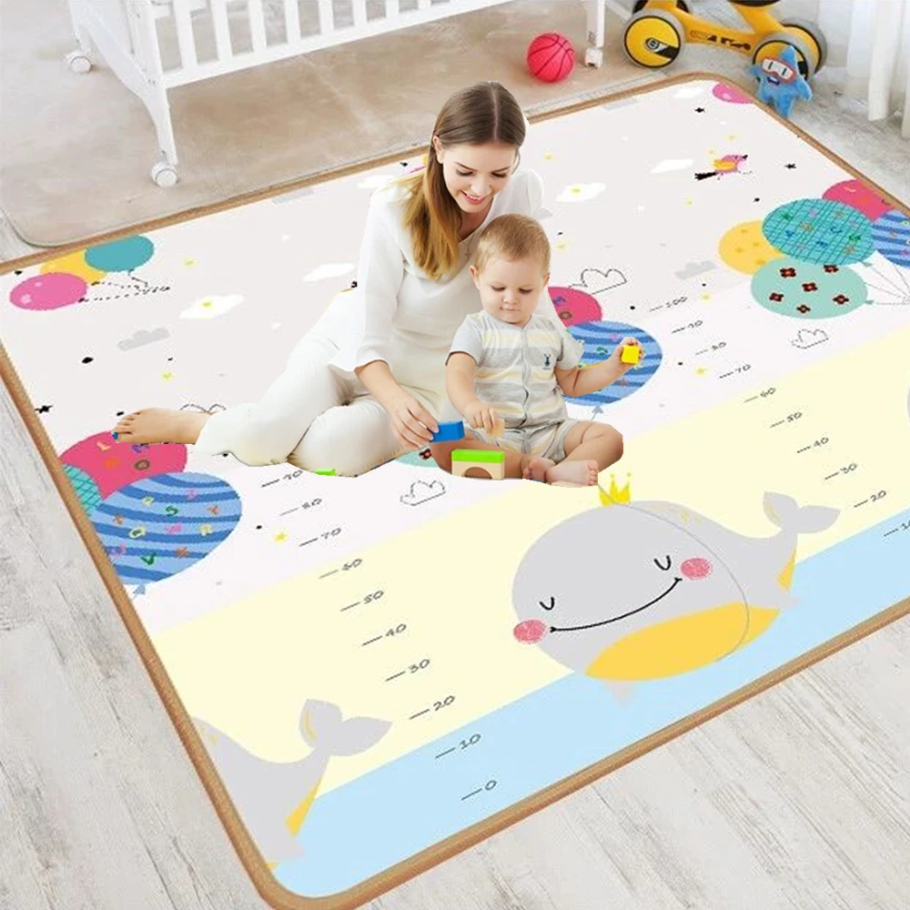 Baby Crawling Play Mats Carpet Non-toxic Non-slip EPE Baby Activity Gym Baby Game Mat for Children\'s Safety Rug Folding Sending