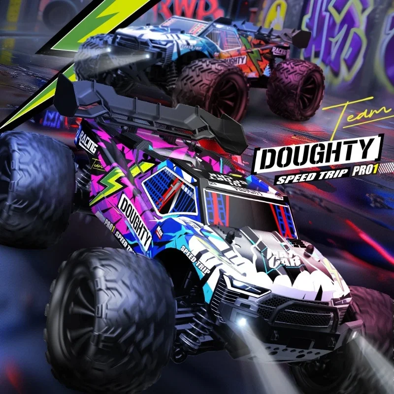 

Новый высокоскоростной внедорожный пикап в масштабе 1:16. Радиоуправляемый автомобиль: водонепроницаемый дрейфующий дизайн с полным приводом, идеально подходит для внедорожных игр.