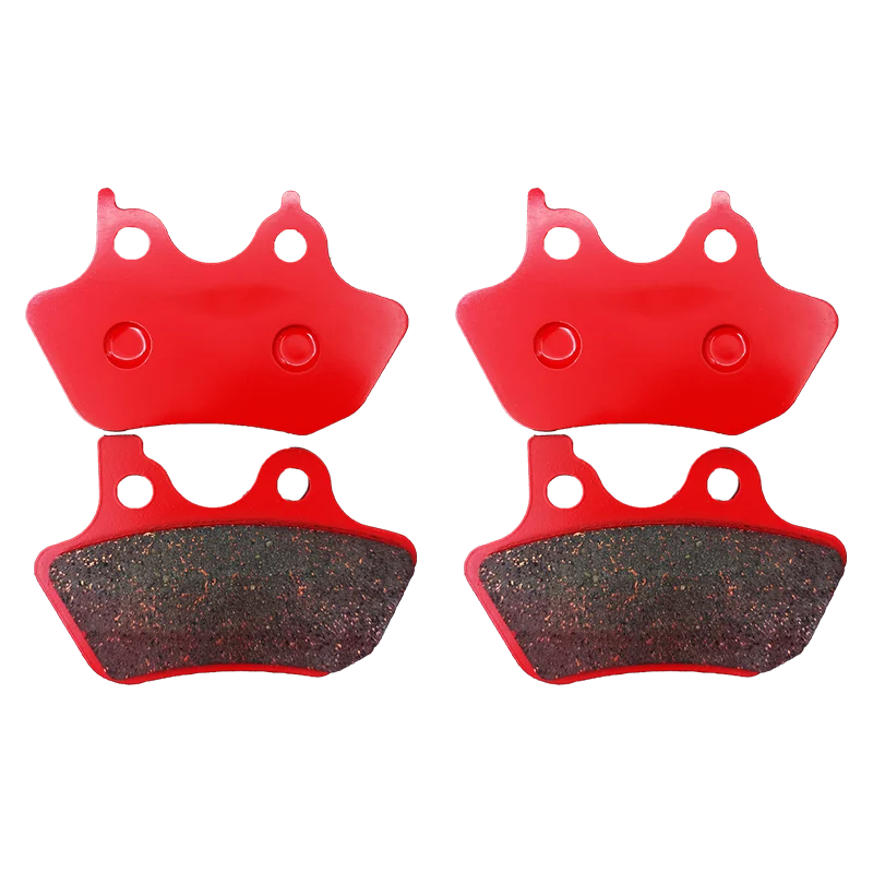 Ceramic Front Rear Brake Pads for HARLEY XLH883 Sportster XLH 883 R Hugger XL53c Custom XL1200 C S 2000 2001 2002 2003