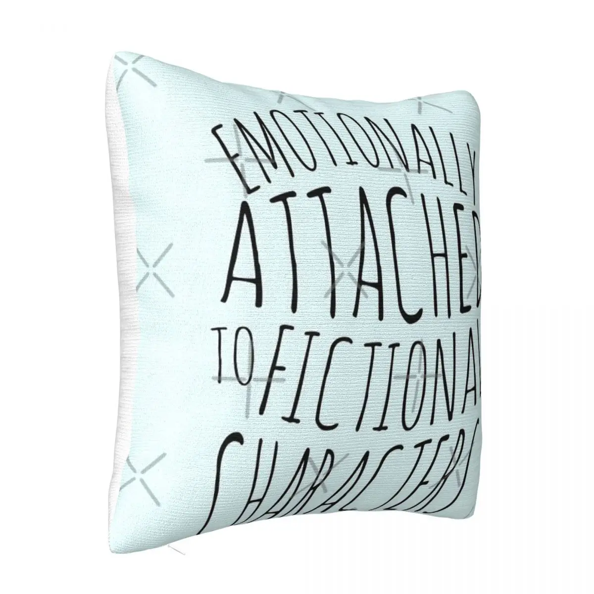 Emotionally Attached To Fictional Home Pillow Covers Decorative Pillowcase Pillow Case Pillow Cover