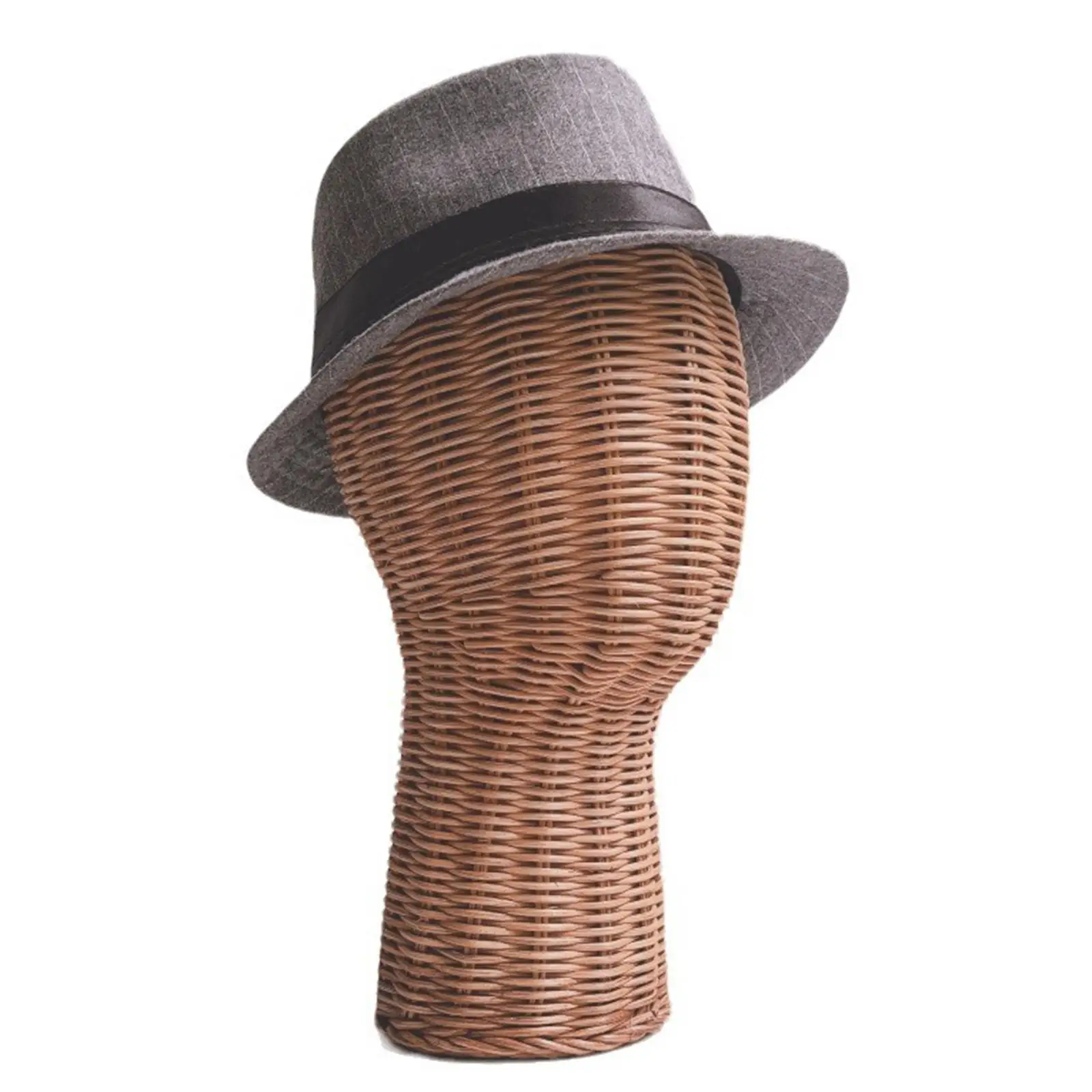 

Mannequin Head Model Wig Display Head Lightweight Handmade Model Head Stand Hat Stand for Shopping Mall Hats Scarves Headwear