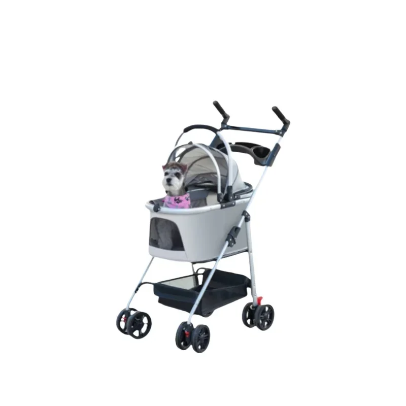 Pet cart out lightweight foldable separation trolley