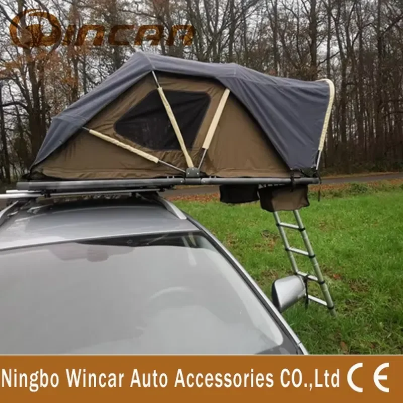 Lightweight Modern Style Car Roof Camping Tent for Overland Travel Gear Customizable Tenda Da Tetto view 4