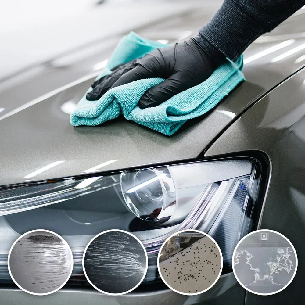 Car Scratch Remover Kit Auto Body Paint Scratches Repair Polishing Wax Swirl Removing Repair Care Accessories Tools amagi