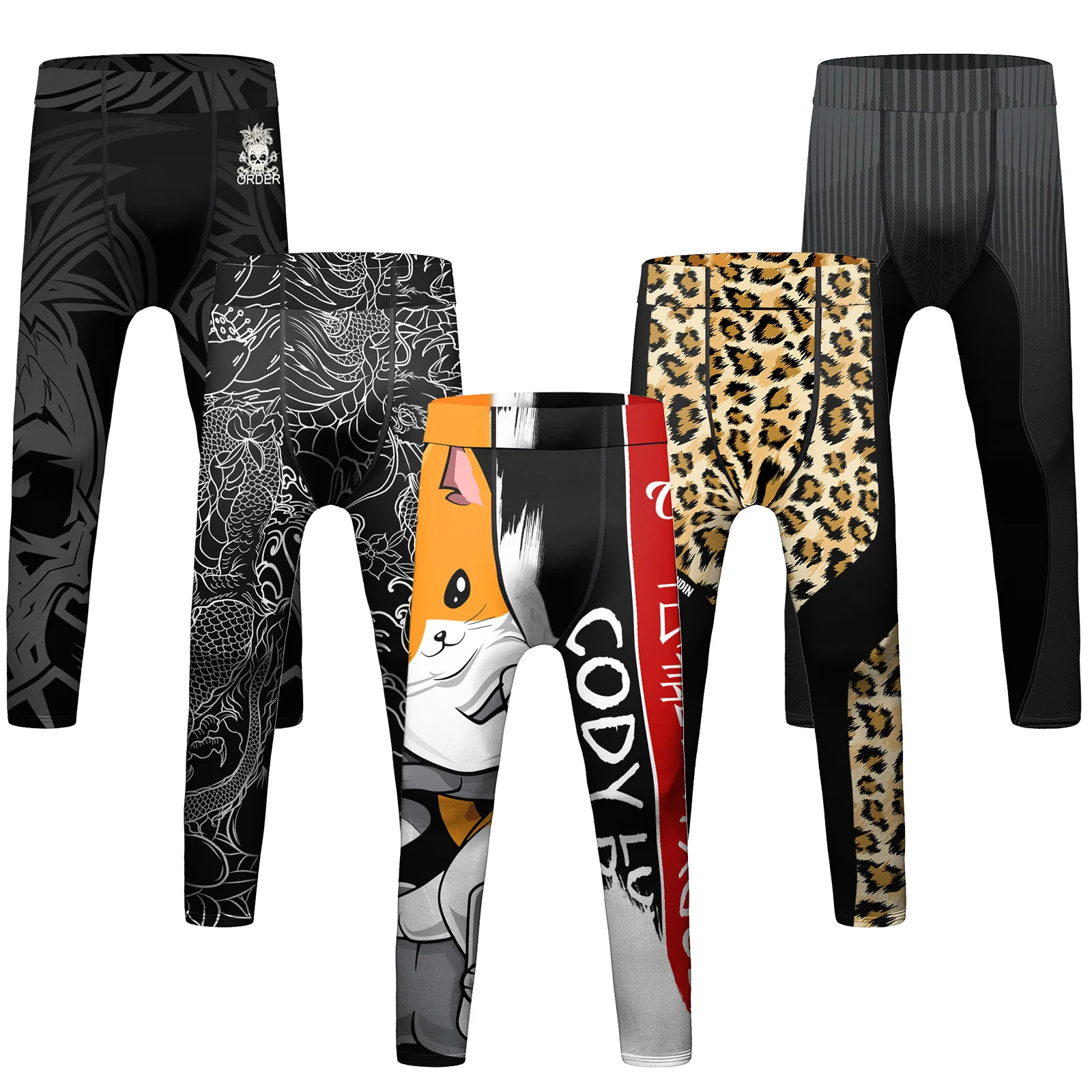 

Kids Running Tights GYM Pants Children Boy Girl Basketball Football Soccer Fitness Exercise Sport Long Compression Legging B98