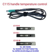 C115 Handle Control Tips, T115 Handle Compatible for JBC NANE, for SUGON t21/t28/t3602/t36, for AIFEN a2/a5/a9/a9pro/a10/a902