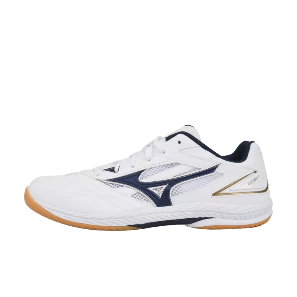 Mizuno Wave Drive 9 Lightweight, Barefoot-Feel, Non-Slip, Durable Low-Top Walking Shoes (Unisex) - White 81GA220514