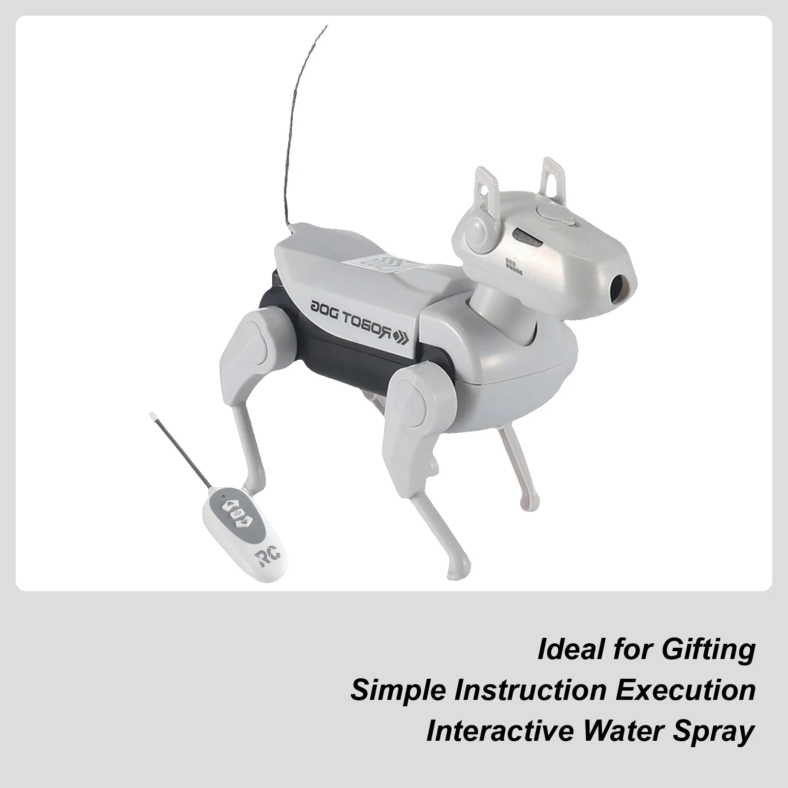 لعبة كلب روبوت إلكترونية تفاعلية للرقص الكهربائي للحيوانات الأليفة تعمل بالتحكم عن بعد لعبة كلب روبوت للأطفال والأولاد والبنات والأصدقاء العائليين #1