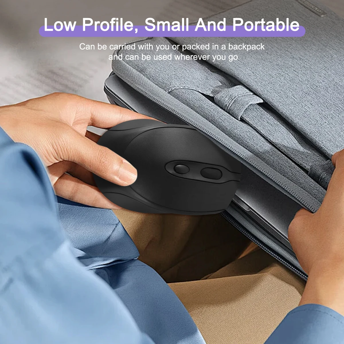 ماوس لاسلكي متوافق مع البلوتوث 2.4G ماوس كمبيوتر لاسلكي قابل لإعادة الشحن USB ماوس ألعاب صامت لأجهزة الكمبيوتر المحمول ماك بوك اللوحي