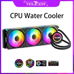 TEUCER CPU Water Cooler With JM-1 Fan All In One CPU Liquid Cooling 240mm/360mm ARGB Water-Cooled Radiator for X99 Motherboard