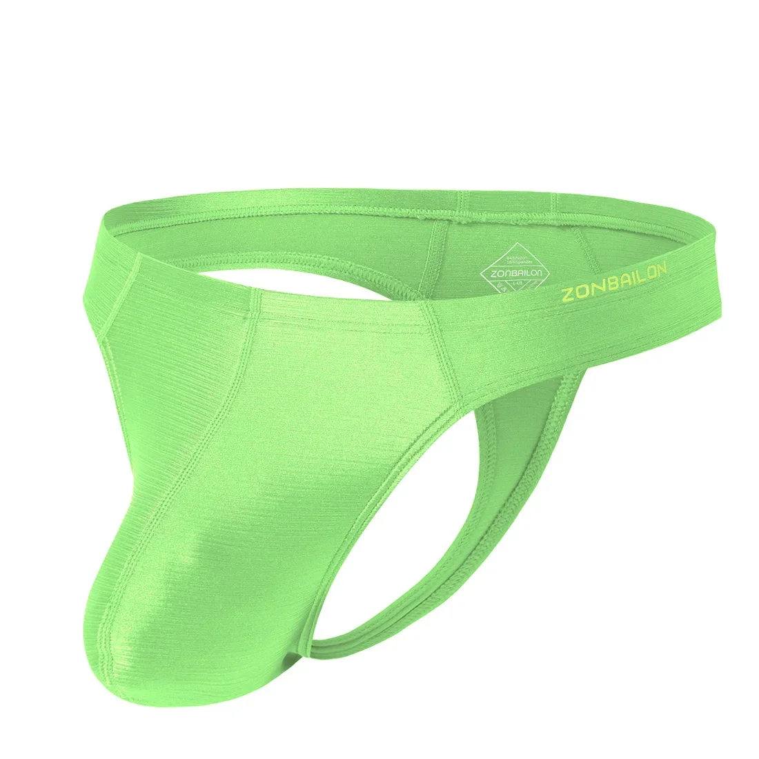 Jinshi Mens Sexy Bikini T-Back Bulge Penis Pouch Mankini Funny Thongs Lingerie Low-waisted G-Strings 7 Colors Selectable