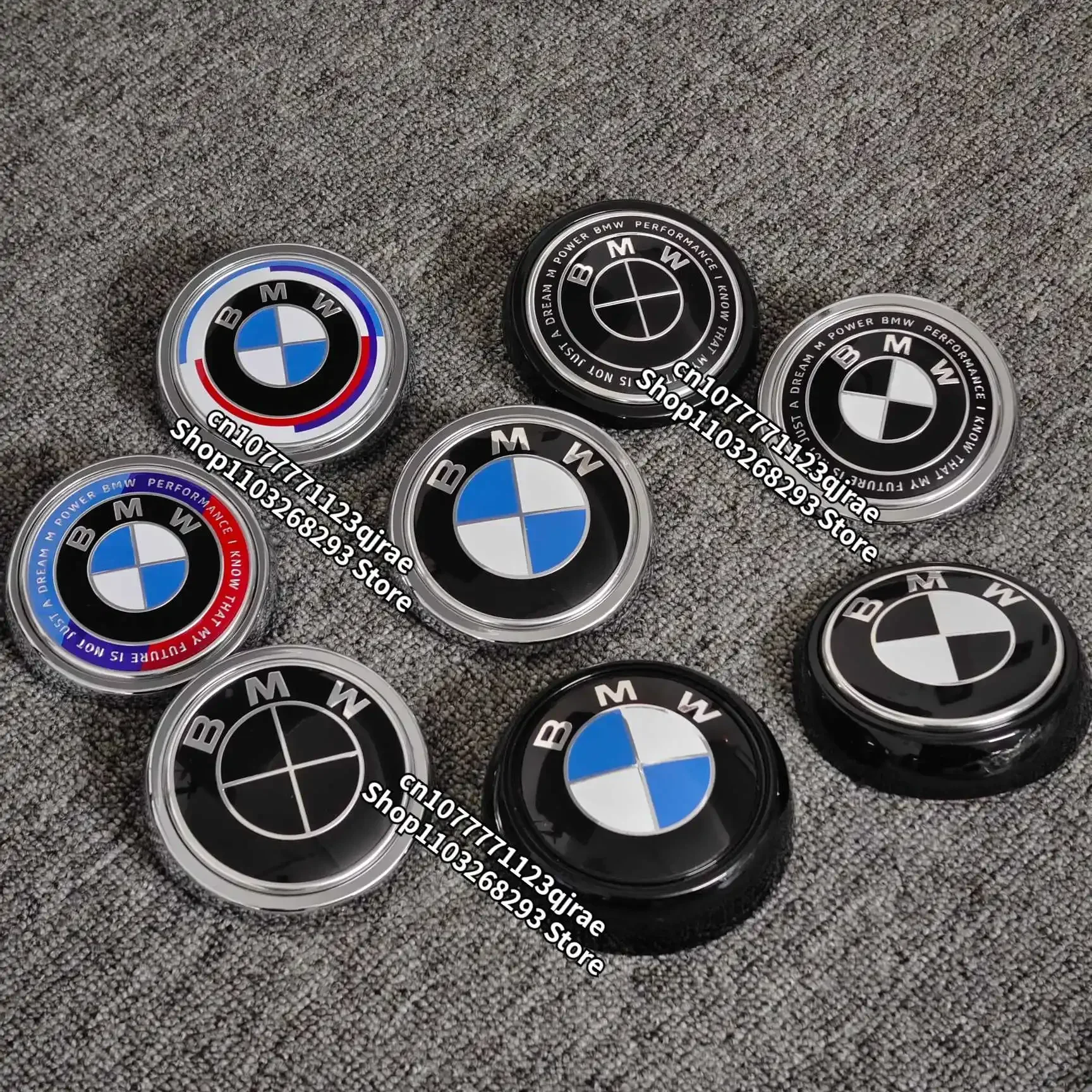 

3D ABS Chrome Black Emblem for BMW X6 E71 F16 X3 F25 X5 E70 F15 X4 F26 Car Logo Rear Trunk 50th anniversary Badge Rear Badge