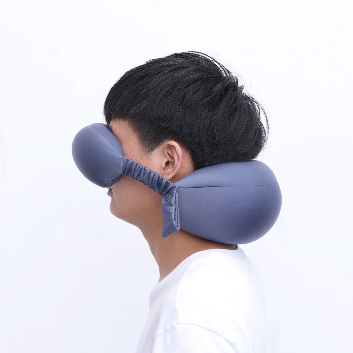 

1Pcs 2-in-1 Eye Mask Pillow Office Plane Travel Neck Pillow Breathable Sweat-Absorbing Handle for Easy Carrying