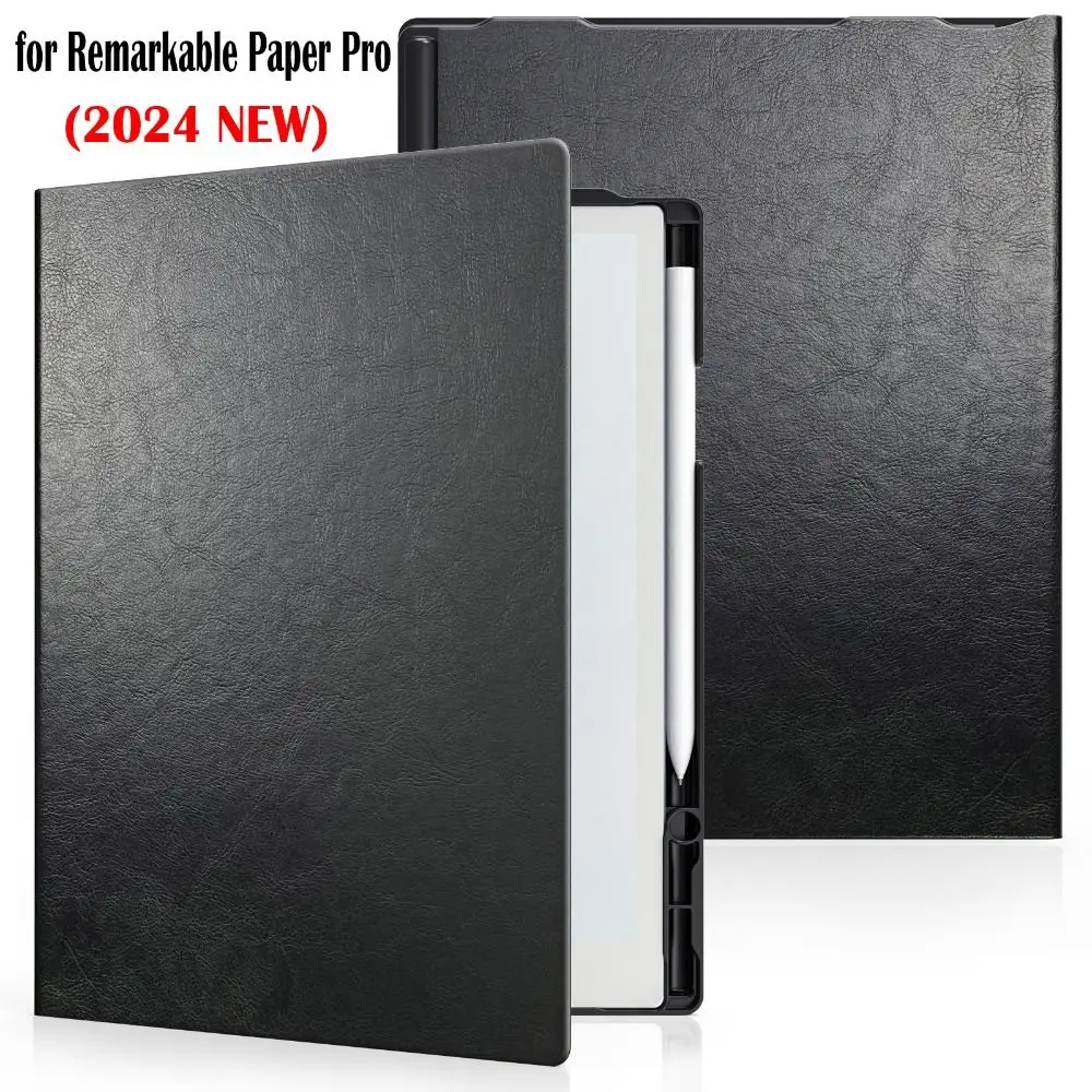 Faux Leather Protective Case Auto Sleep/Wake Shockproof Folio Shell Anti Scratch Colorful for Remarkable Paper Pro 11.8 inch