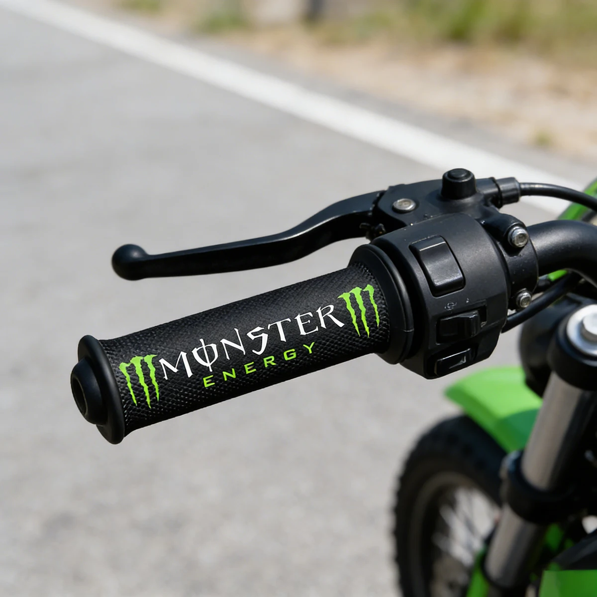 

Motorcycle Bike Handle Sticker Monster Energy Decal Waterproof Anti-slip
