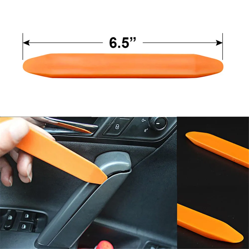 Car Door Clip Panel Decoration Removal Tool Kit Car Interior Rocker Navigation Blade Removal Car Interior Plastic Service Tool