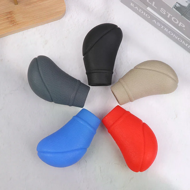 Universal Car Gear Shift Knob Cover Non-Slip Silicone Car Manual/Direct Gear Shift Protective Covers Auto Interior Accessories