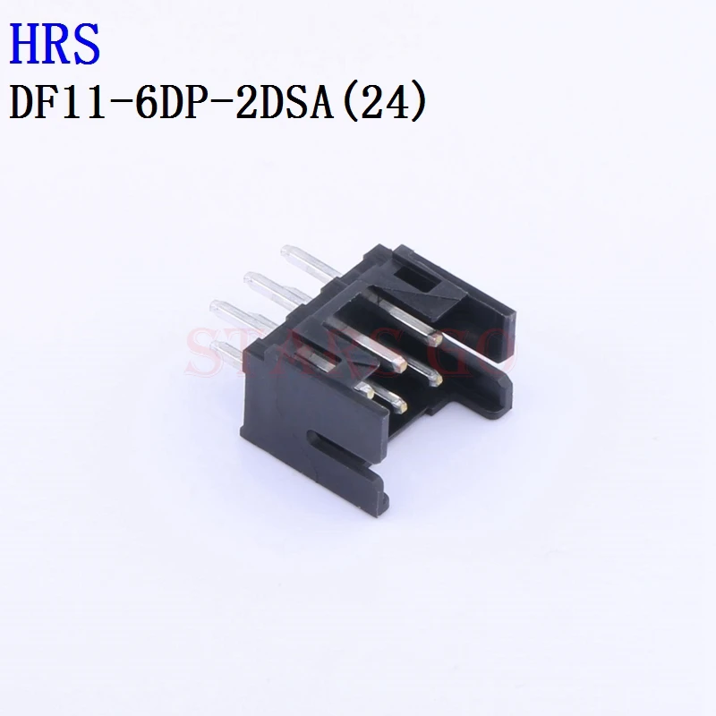 10PCS/100PCS DF11-6DS-2C DF11-6DP-2DSA(24) DF11-4DS-2C DF11-4DP-2DSA(24) HRS Connector