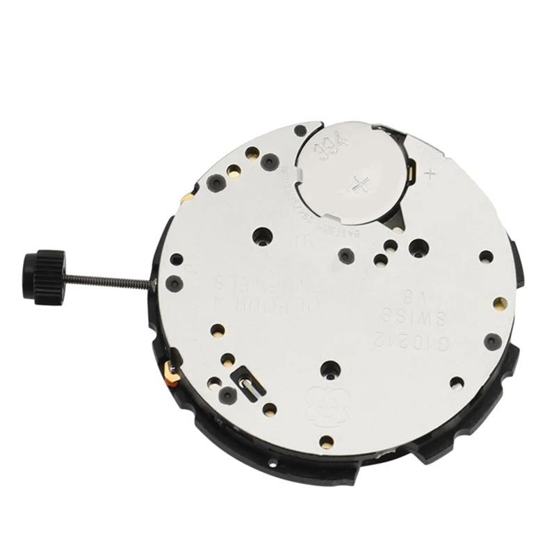 BNGF-交換用 G10.212 時計ムーブメント ETA G10.212 クォーツムーブメント 6 ピン日付 4 ステム&バッテリーなし時計修理部品