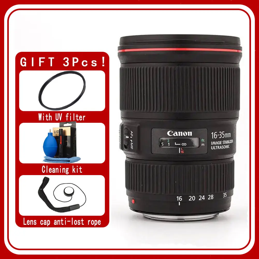 Canon EF 16-35mm f/4L IS USM Lens