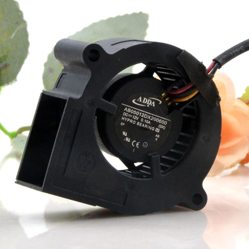 Y+for 1pcs New ADDA AB05012DX200600 12V 0.15A 3pin projector fan#QW