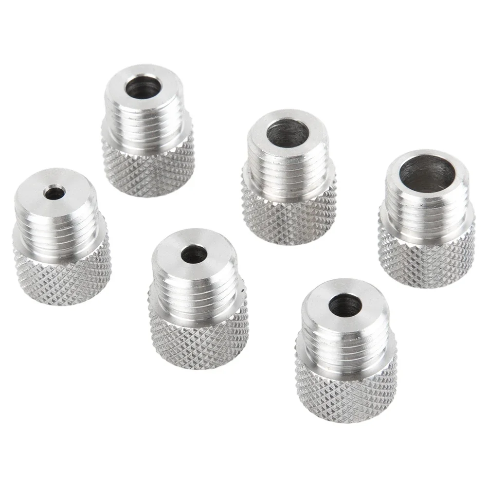 1PC 3-10mm Drill Sleeve Bushing M14-Dowelling Jig Wood Drilling Guide Locator Locator Stainless Steel Power Tools Accessories