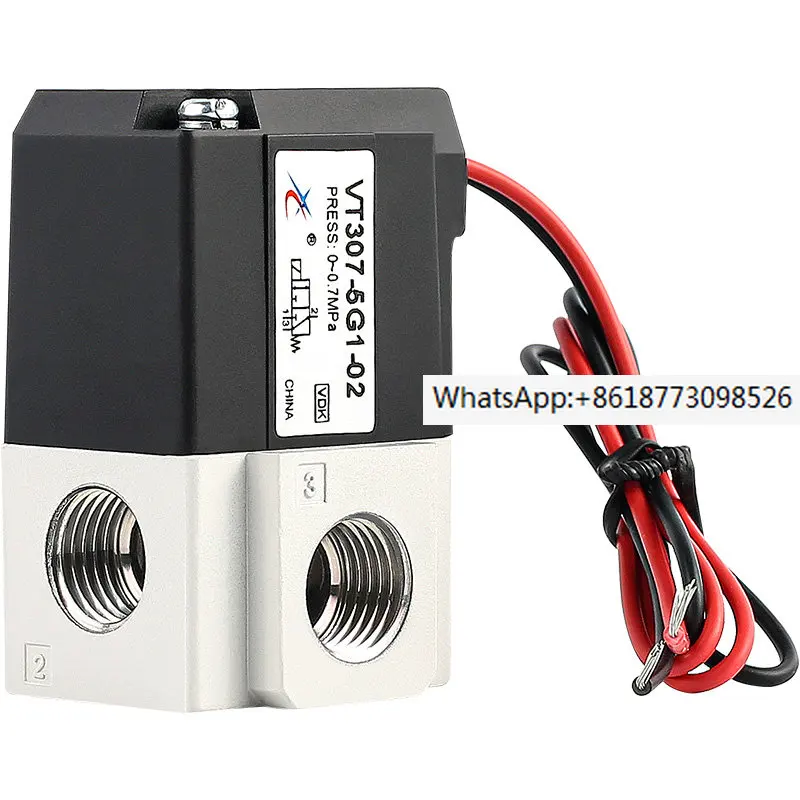 

Star pneumatic VT307V high-frequency vacuum solenoid valve 24V/12 two position three way VT307-5G1/4G-02-01