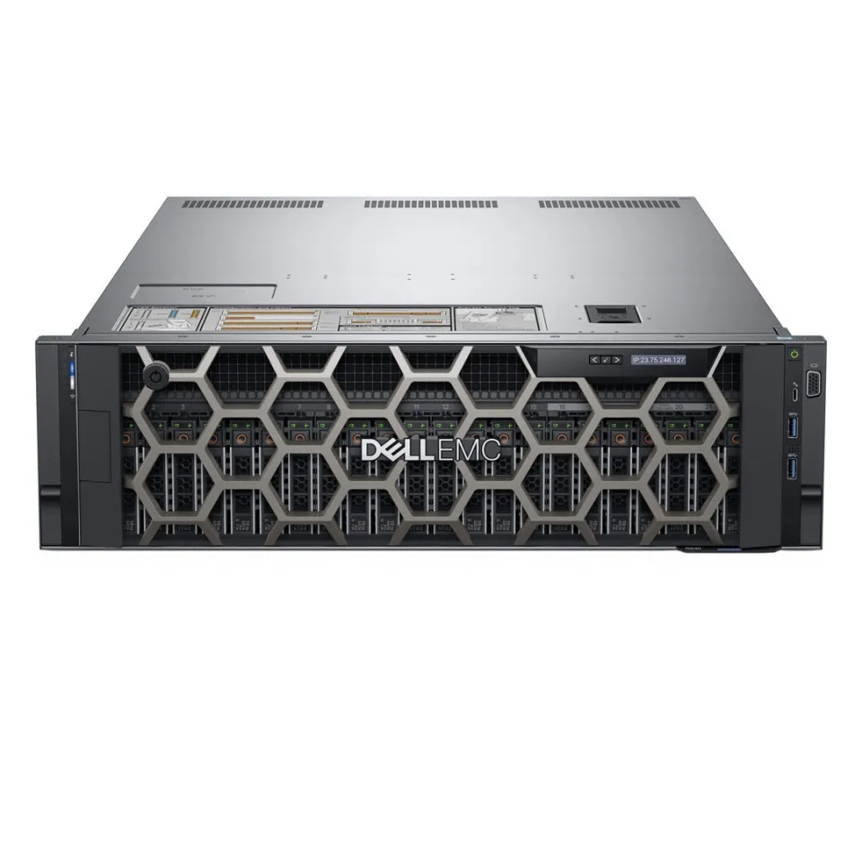 Hot Sale Dell PowerEdge R940 /R940xa server 2 x in Platinum 8280L/RAM 64GB/HDD 1.2TBx2/PERC H730P/2x1100W