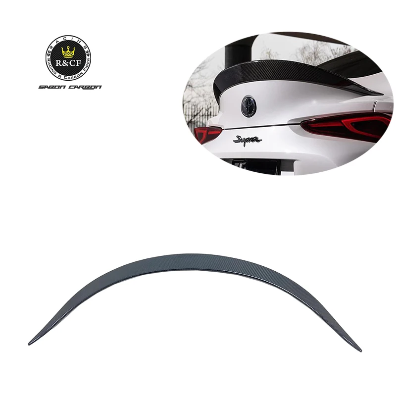 

Aimgain Style Tail Wing Carbon Fiber Rear Spoiler Lip Wings Ducktail for Toyota GR Supra MK5 A90 A91