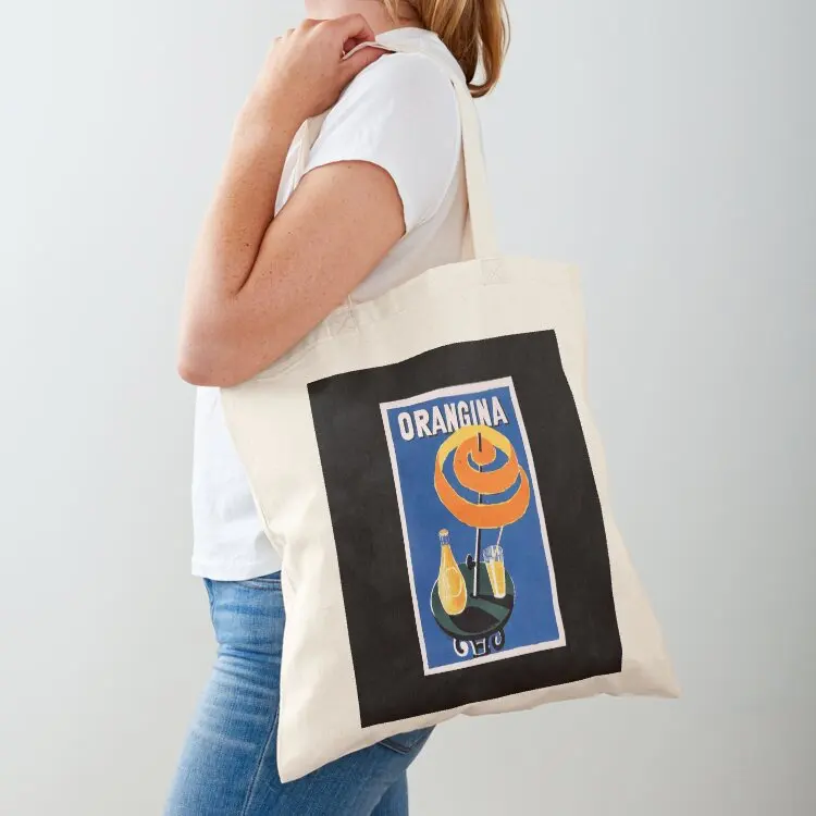 

Orangina Drink Poster Classic . Tote Bag Candy bags Beach bag free delivery bags cloth bag woman