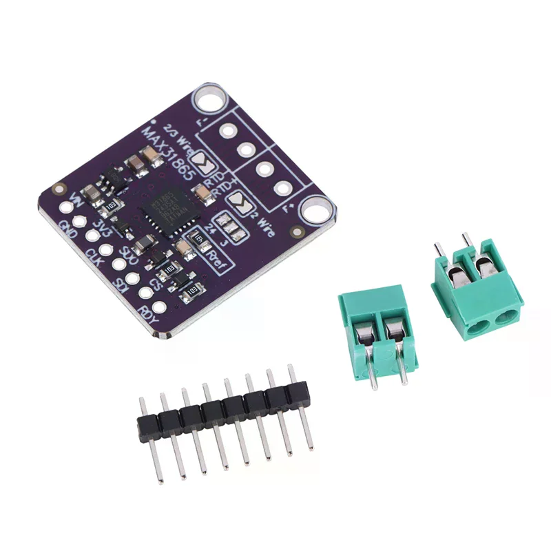 MAX31865 Resistance Temperature Detector Module RTD Sensor With PT100-PT1000 Thermocouple Electronic DIY Board For Arduino