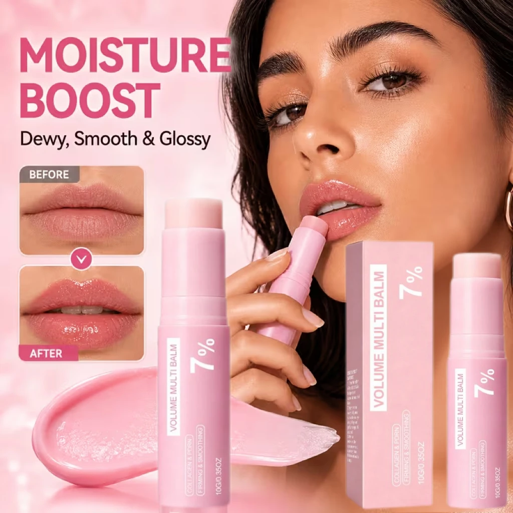 PDRN 7% Collagen VOLUME MULTI BALM Firming Smoothing Hydrating Balm Brand Facial Care 10g Korean Glowing Creamy Plumping Stick