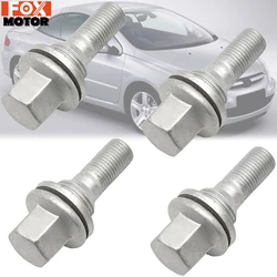 4x Car Wheel Bolts Nuts 17mm Hex M12x1.25 For Citroen C2 C3 C4 C5 C6 Jumpy Saxo Xsara Fiat Scudo Peugeot 106 206 207 307 308 406