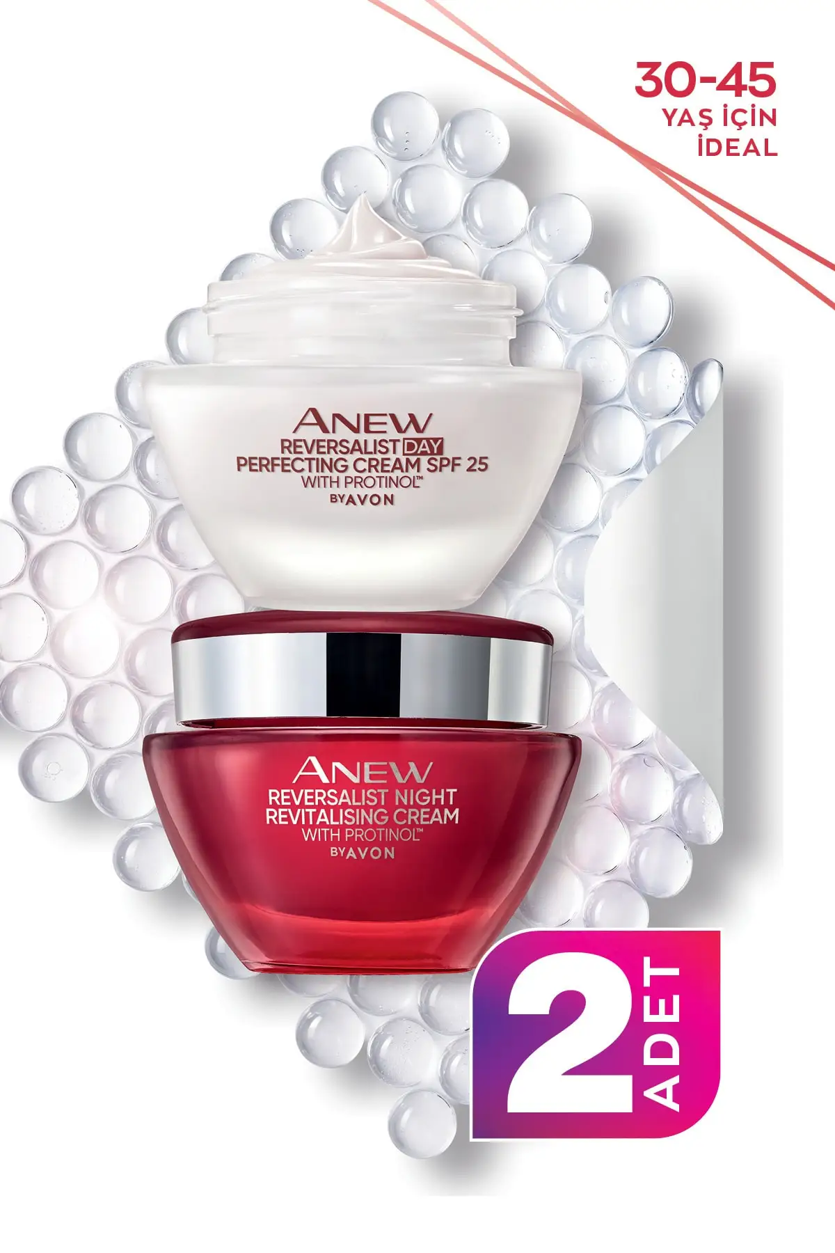 Anew Reversalist Day Cream SPF25 + Anew Reversalist Night Cream 50ml Set